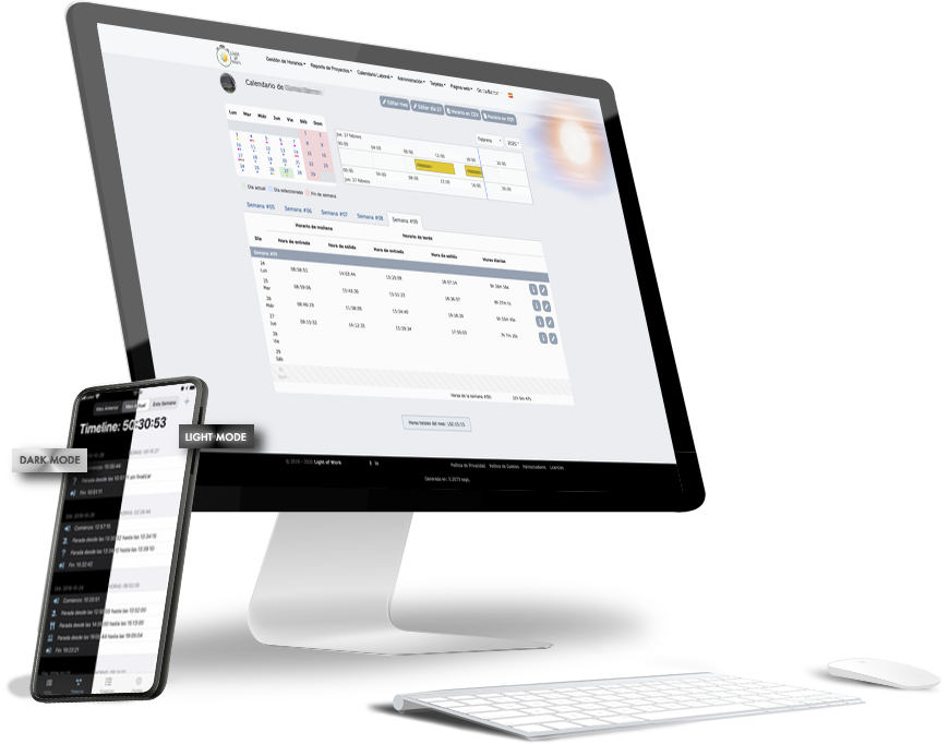 Light of Work | sistema de gestion de horarios y proyectos gratuito Light of Work | sistema de gestion de horarios y proyectos gratuito