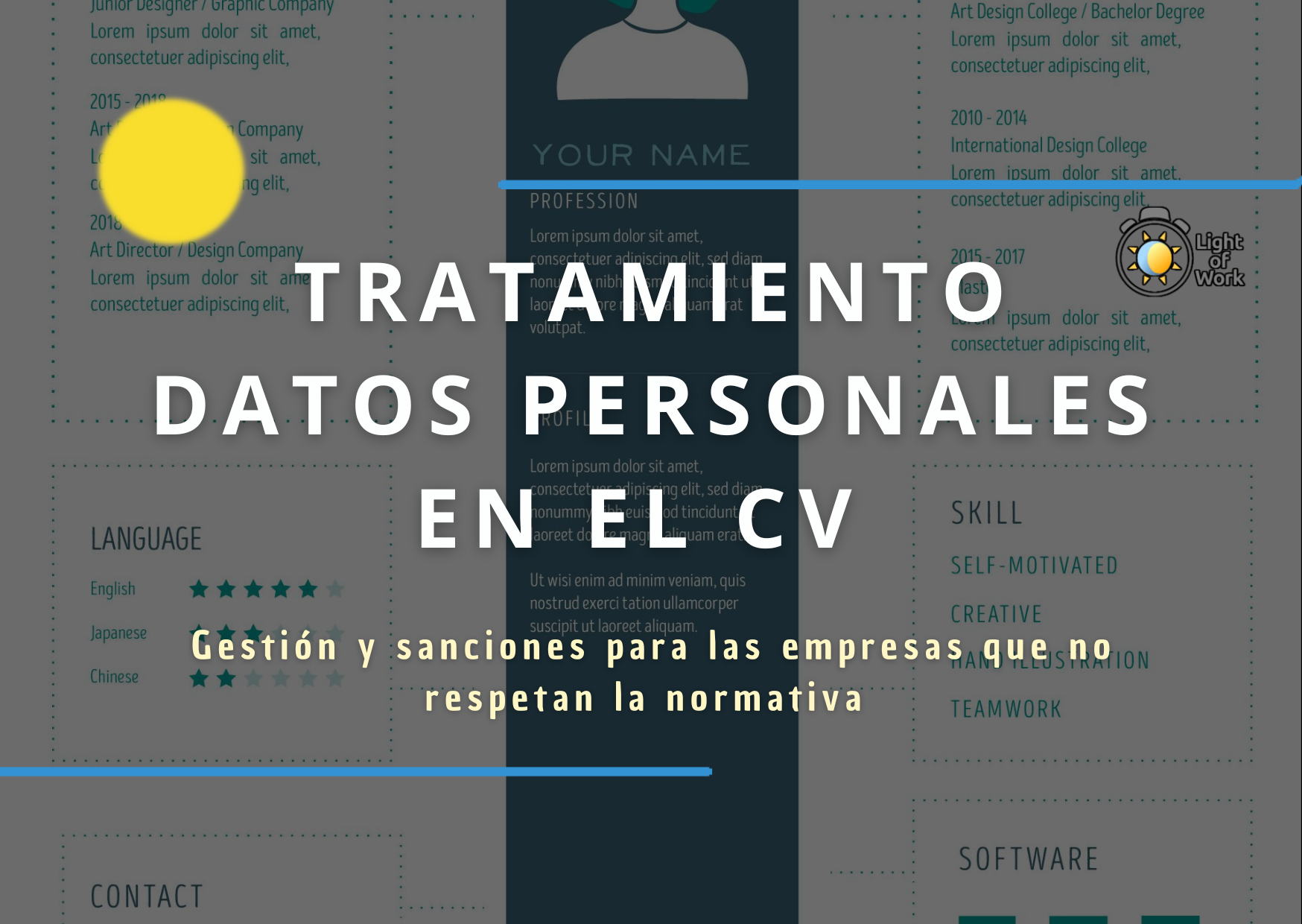 A la hora de cubrir una vacante en una empresa, tanto el candidato que está buscando trabajo como el empleador o RRHH, tienen que analizar y evaluar el Curriculum Vitae. La estructura de un CV, aunque parezca bastante sencilla, realmente necesita unos elementos imprescindibles que no pueden faltas: entres estos, la autorización de Privacidad.